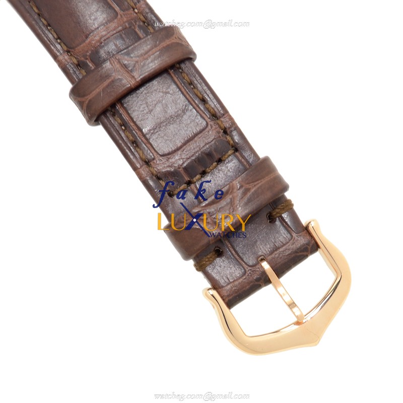 Cartier Ballon Bleu W6900256 Quartz 18kt Rose Gold Alligator Strap | Replica Watch - Image 5