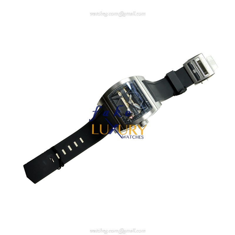 Corum 107.101.04-F371 0000 BRIDGE Manual Wind Titanium Black Rubber | Automatic | Steel | Replica - Image 2