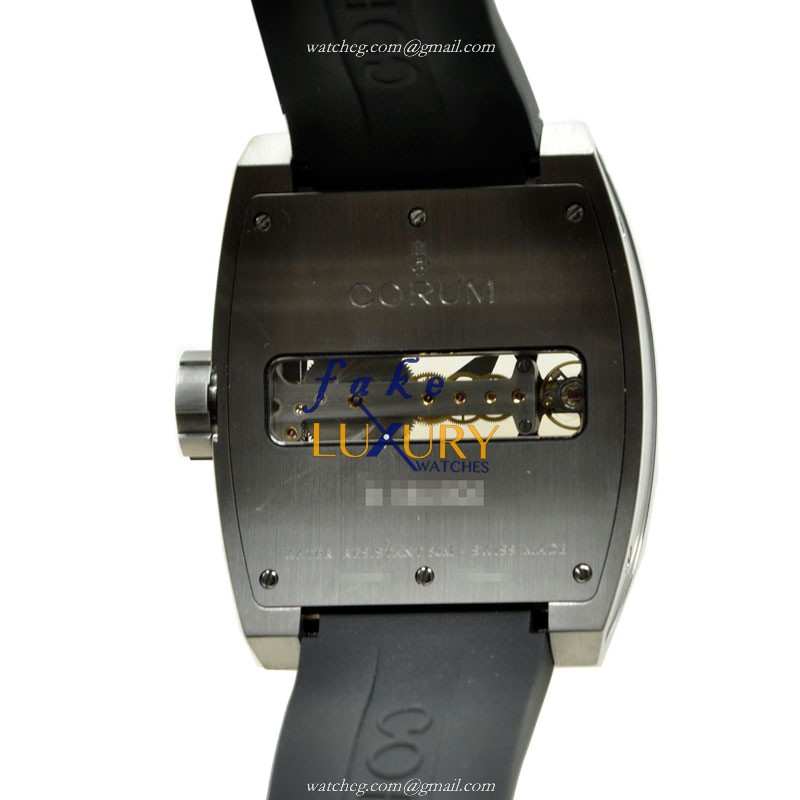 Corum 107.101.04-F371 0000 BRIDGE Manual Wind Titanium Black Rubber | Automatic | Steel | Replica - Image 3