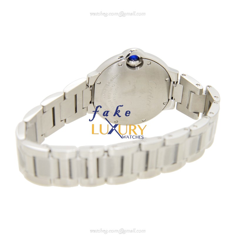 Cartier W6920071 BALLON BLEU Automatic Stainless Steel Replica Watch - Swiss Movement, Silver Dial - Image 4