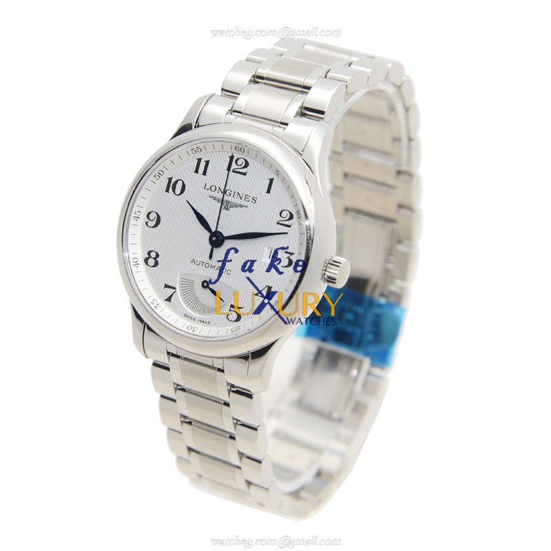 Longines L2.708.4.78.6 MASTER Automatic White Dial Silver Stainless Steel Replica Watch - Image 3