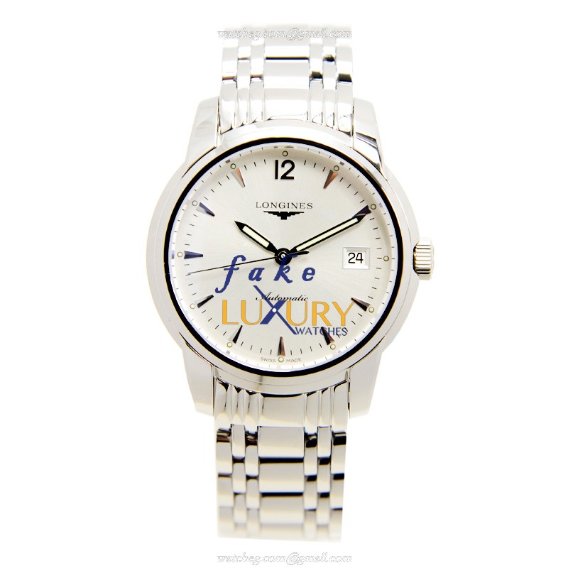 Longines L2.763.4.72.6 SAINT IMIER Automatic Stainless Steel Replica Watch - Swiss Movement, Silver - Image 2