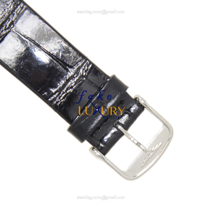 L4.708.4.72.2 - Longines La Grande Automatic Replica Watch - Silver Dial Black Alligator Strap - Image 4
