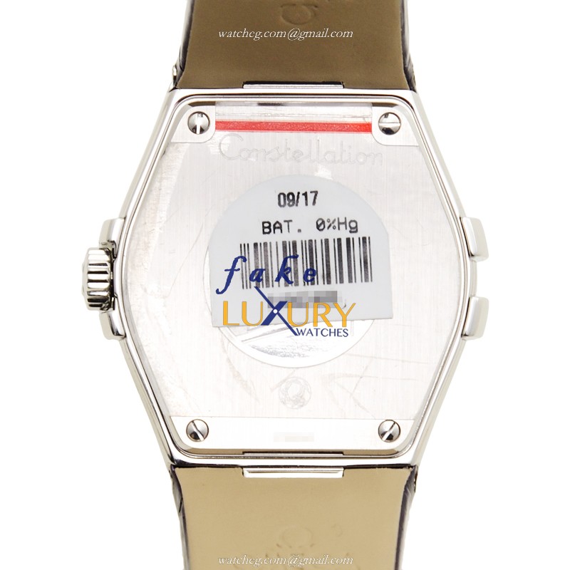 Omega 123.13.35.60.60.001 Constellation Quartz Replica Watch - Stainless Steel Case, Deep Purple - Image 4