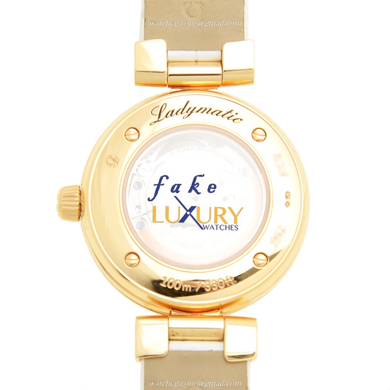 Omega 425.63.34.20.55.001 | Automatic | 18kt Rose Gold Steel | White Dial | Replica Watch - Image 3