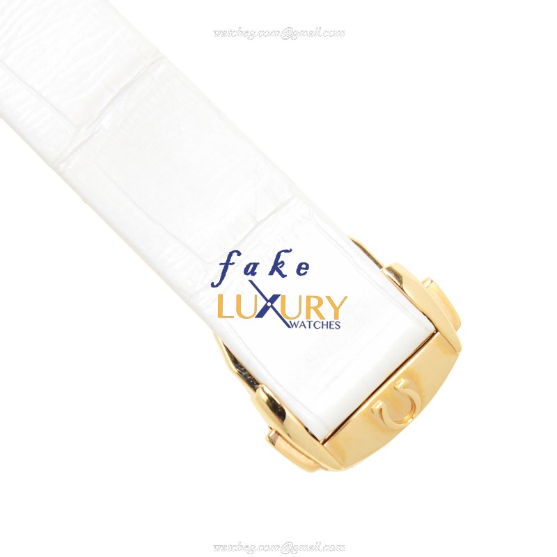 Omega 425.63.34.20.55.001 | Automatic | 18kt Rose Gold Steel | White Dial | Replica Watch - Image 4
