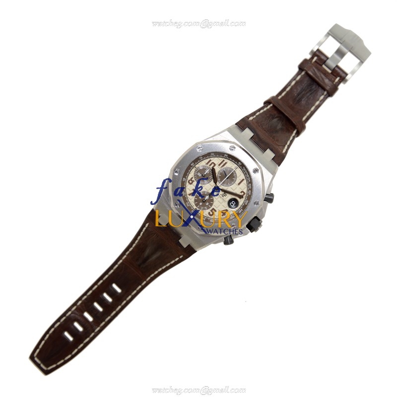 26470ST.OO.A801CR.01 - Audemars Piguet Royal Oak Offshore Replica Watch - Automatic White Dial - Image 2