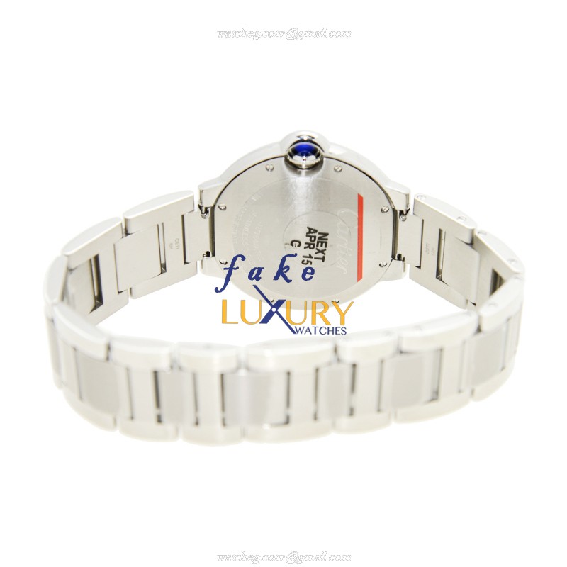 Cartier Ballon Bleu WE902075 Replica Watch, Automatic Movement, Silver Dial, Steel Case - Image 4