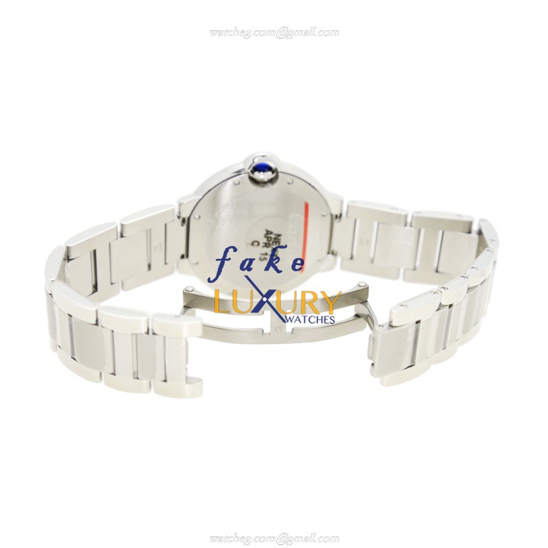 Cartier Ballon Bleu WE902075 Replica Watch, Automatic Movement, Silver Dial, Steel Case - Image 5