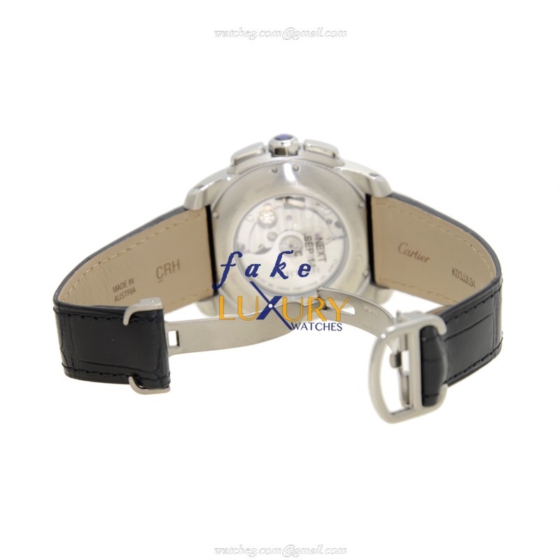 Cartier W7100046 CALIBRE DE CARTIER Automatic Stainless Steel Replica Watch - Swiss Movement - 42mm - Image 5
