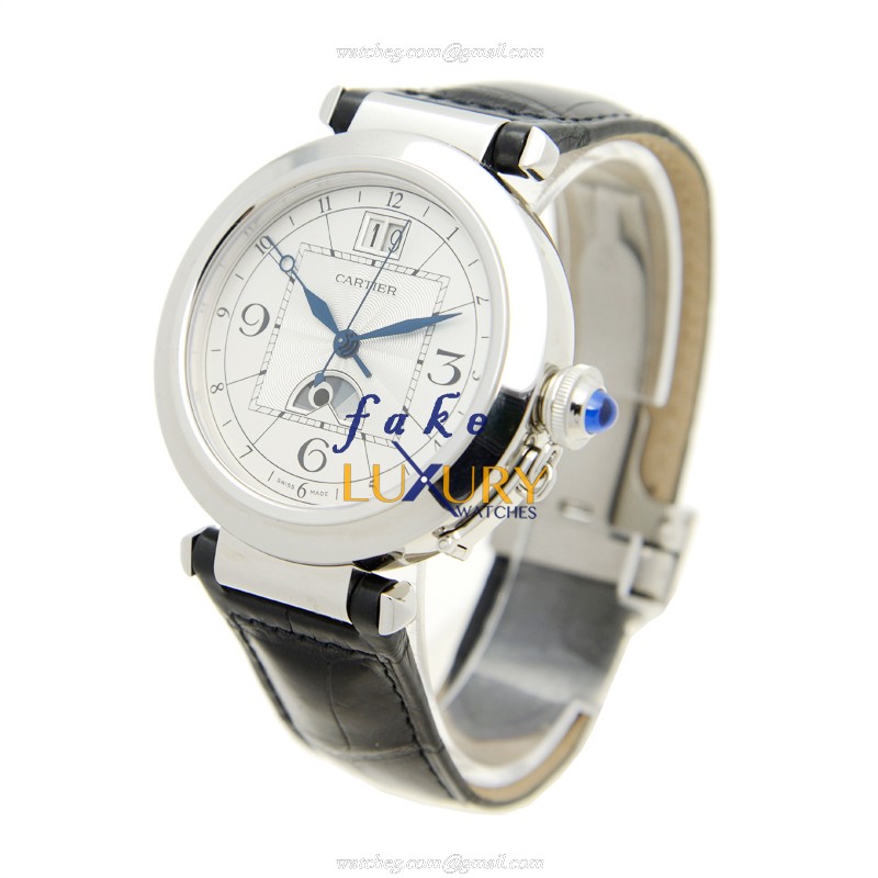 Cartier W3109255 Pasha De Cartier Automatic Stainless Steel Replica Watch - Swiss Movement - Image 3