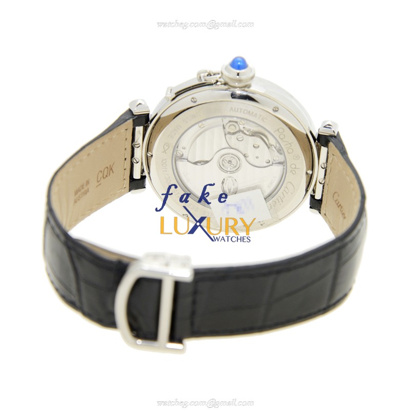 Cartier W3109255 Pasha De Cartier Automatic Stainless Steel Replica Watch - Swiss Movement - Image 4