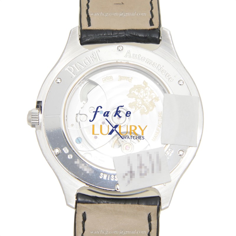 Piaget G0A32016 EMPERADOR Replica Watch, Silver Dial, 18kt White Gold Case, Automatic - Image 3