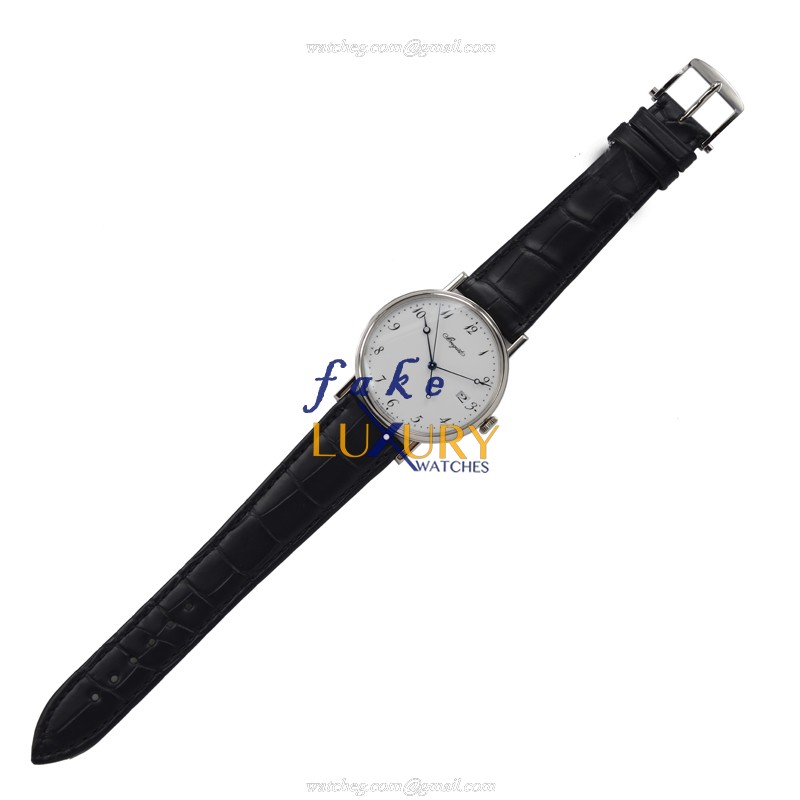 Breguet Classic 5177BB/29/9V6 Automatic 18kt White Gold Silver Dial Replica Watch - Image 2