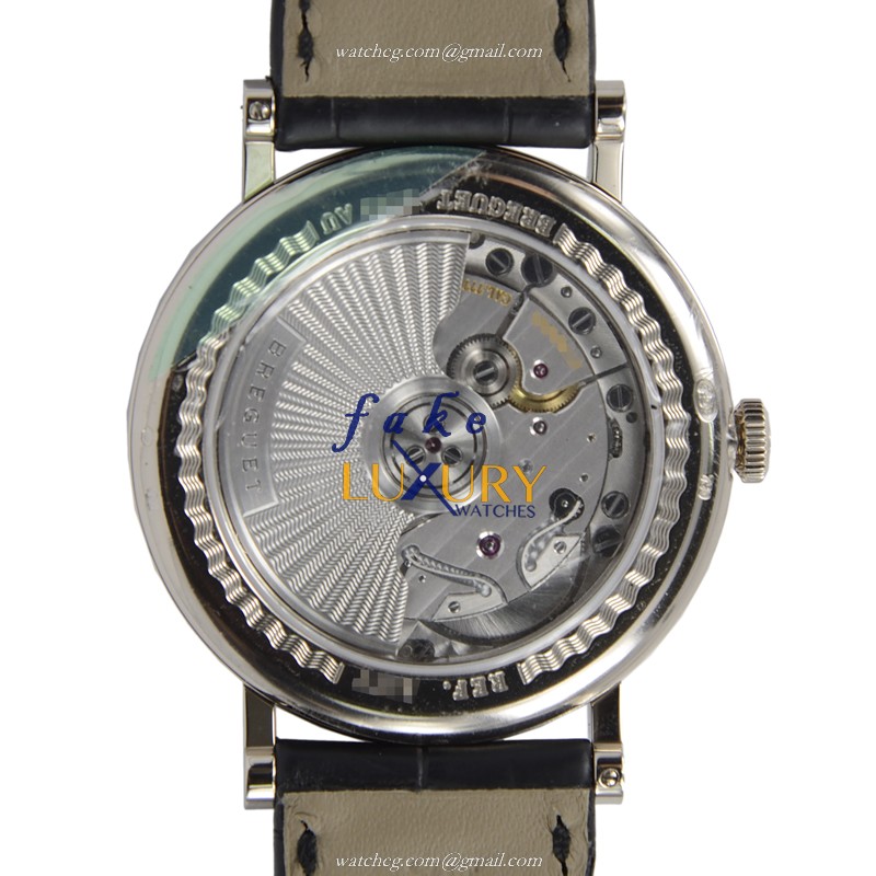 Breguet Classic 5177BB/29/9V6 Automatic 18kt White Gold Silver Dial Replica Watch - Image 3