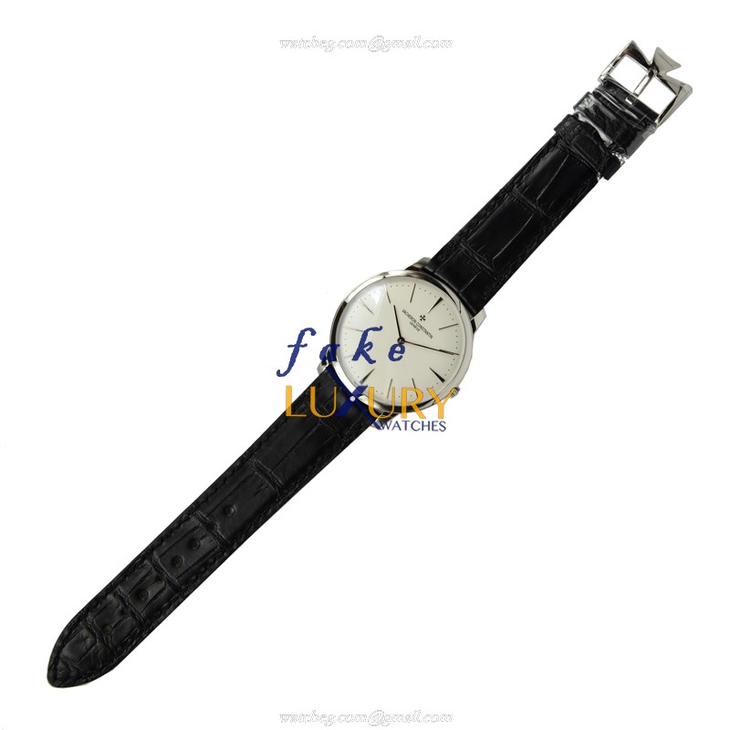 Vacheron Constantin Patrimony Traditionelle 81180/000G-9117 Replica Watch, Manual Wind, White Gold - Image 2