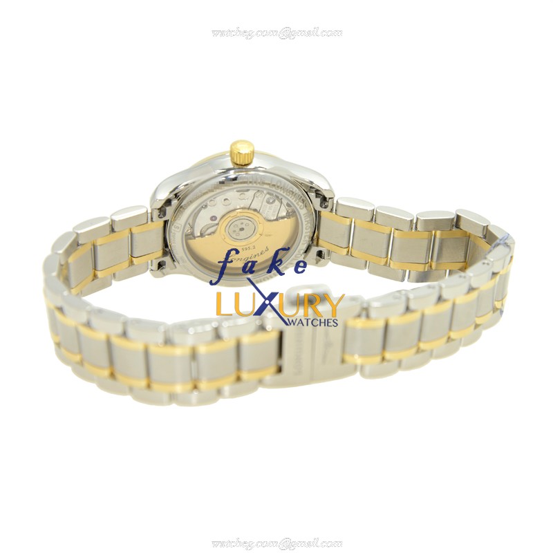 Longines Master L2.128.5.78.7 Replica Watch Automatic Movement Silver Dial Gold Steel Case - Image 4