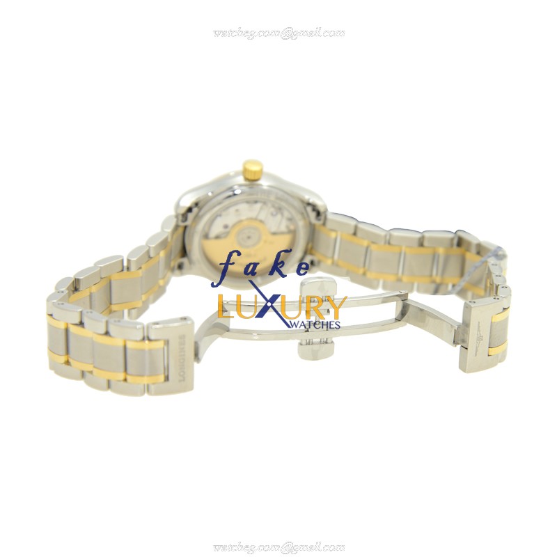 Longines Master L2.128.5.78.7 Replica Watch Automatic Movement Silver Dial Gold Steel Case - Image 5