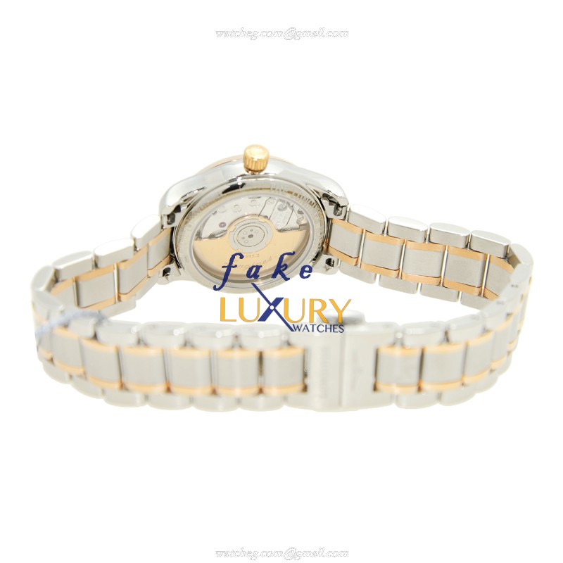 Longines L2.128.5.89.7 Master Replica Watch, Automatic Movement, White Mother of Pearl Dial, Rose - Image 4