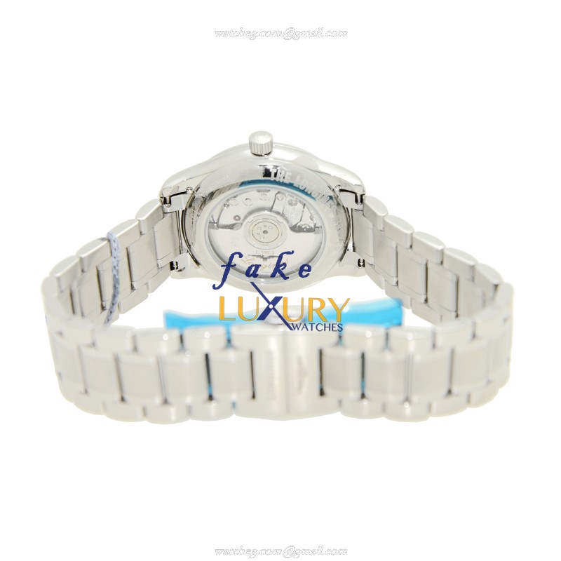 Longines L2.257.4.78.6 Swiss Automatic Master Replica Watch, 29mm Steel Case, Silver Dial - Image 4