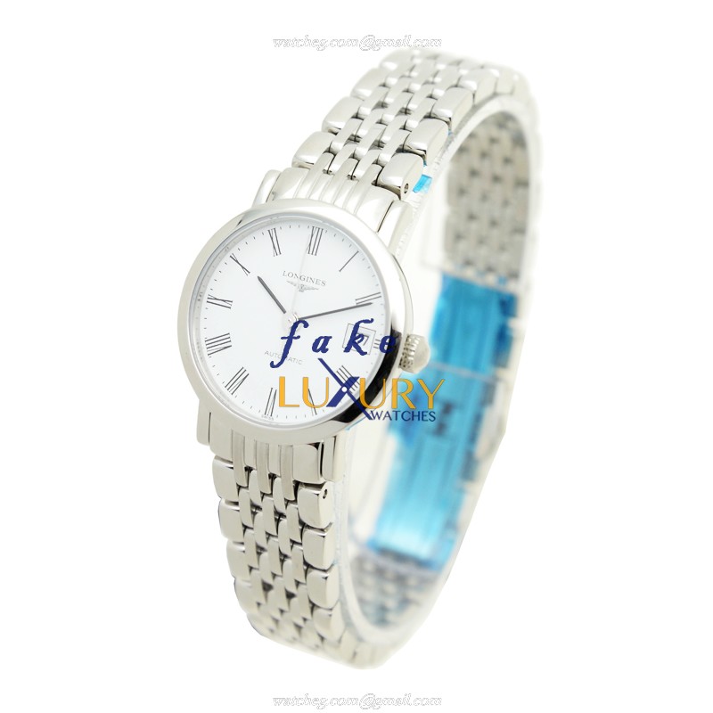 - LONGINES L4.309.4.11.6 ELEGANT AUTOMATIC Replica Watch - Stainless Steel - White Dial - Image 3