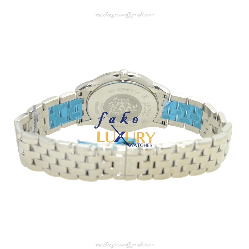 Longines FLAGSHIP L4.716.4.72.6 Quartz Stainless Steel Silver Dial 36mm Replica Watch - Image 4