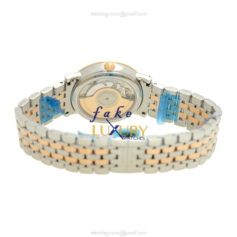 Longines Elegant Replica Watch L4.809.5.12.7 Automatic 18kt Rose Gold Steel White Dial - Image 4