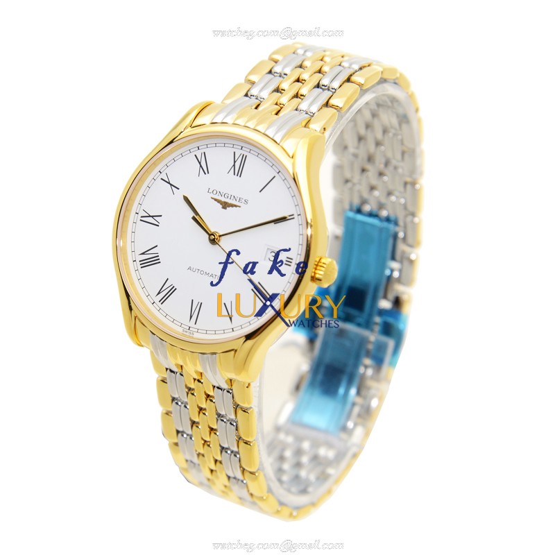 Longines Lyre L4.860.2.11.7 - Replica Watch - 35mm - Automatic - PVD Gold Case - White Dial - Image 3