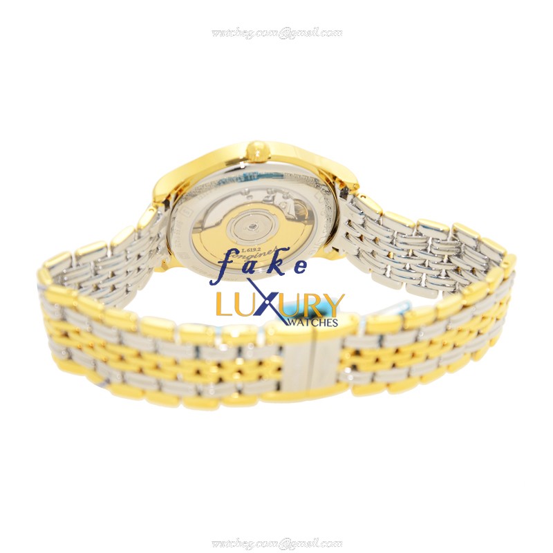 Longines L4.860.2.12.7 Lyre Automatic PVD Gold White Dial | Replica Watch - Image 4