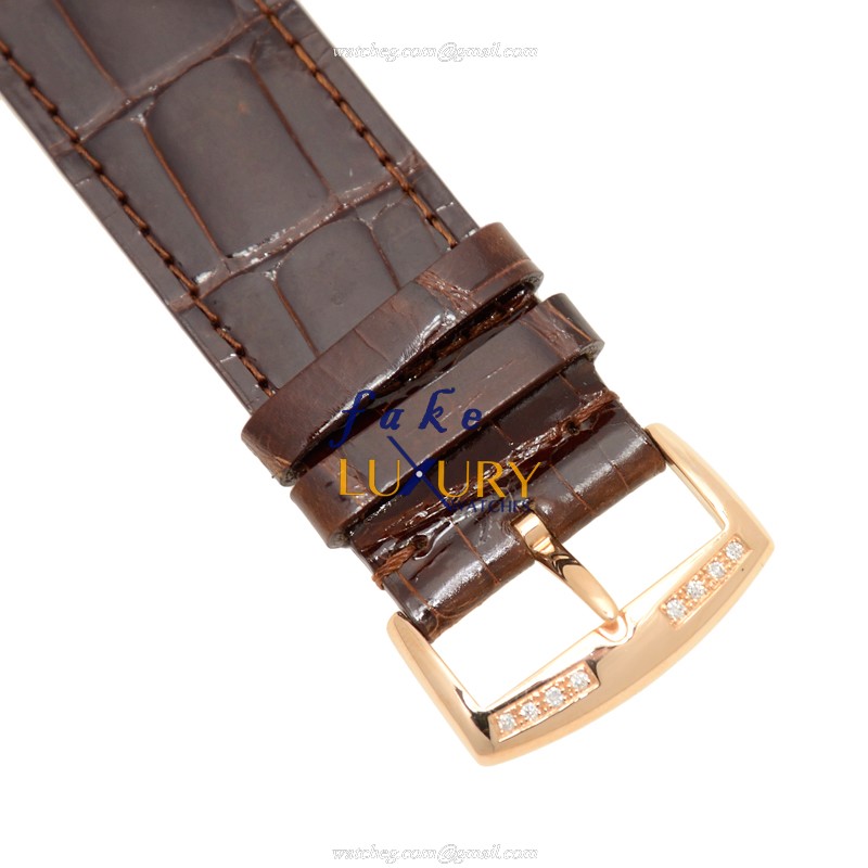 Franck Muller 1002 QZ REL MOP D 5N Quartz 18kt Rose Gold & Diamond Replica Watch, 30.5mm, White - Image 4