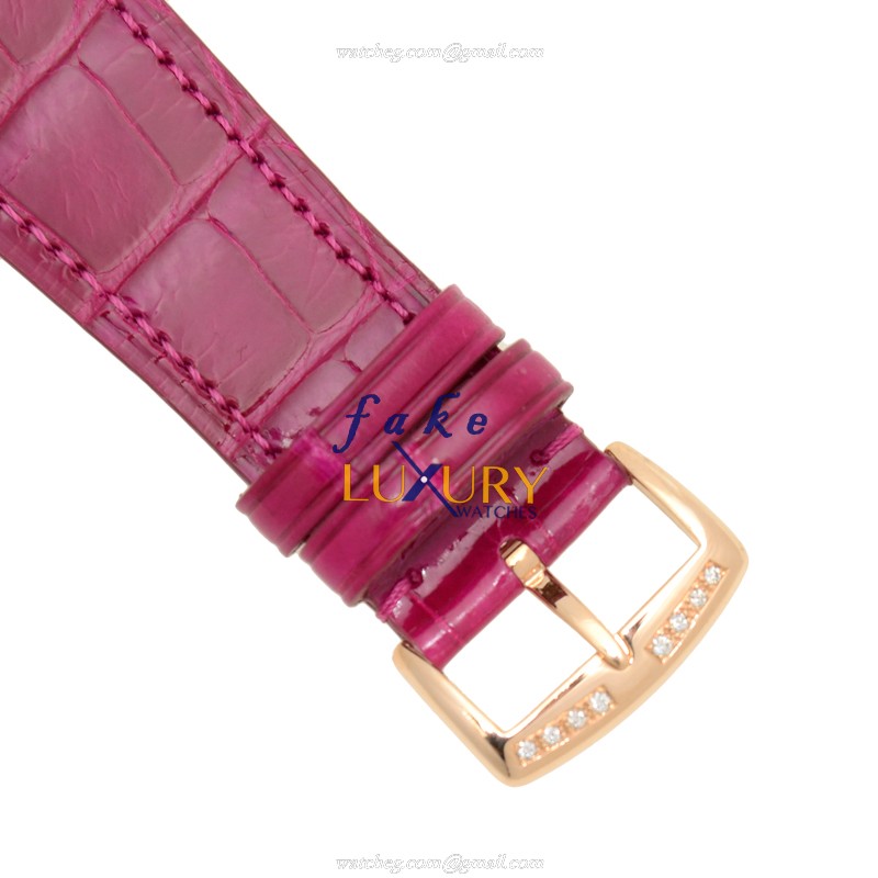Franck Muller 6002 M QZ B REL R D 1R 5N Master Square Quartz 18kt Rose Gold Silver Dial Replica - Image 4