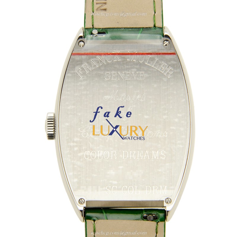 Franck Muller 7851 SC COL DRM AC CINTREE CURVEX Automatic Stainless Steel Replica Watch - Silver - Image 3