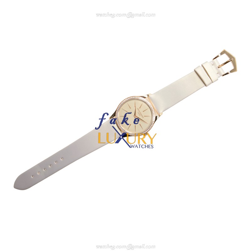 Patek Philippe 4897R-010 Calatrava Replica Watch, Manual Wind, 18kt Rose Gold Case, Beige Dial - Image 2