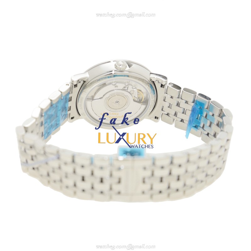 Longines Elegant L4.809.4.12.6 Automatic White Dial Silver Stainless Steel Replica Watch - Image 4