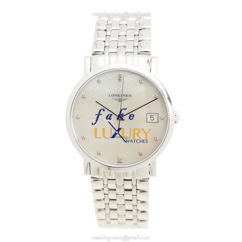 Longines L4.809.4.87.6 | Automatic | White Dial | Steel Bracelet | Replica Watch - Image 2