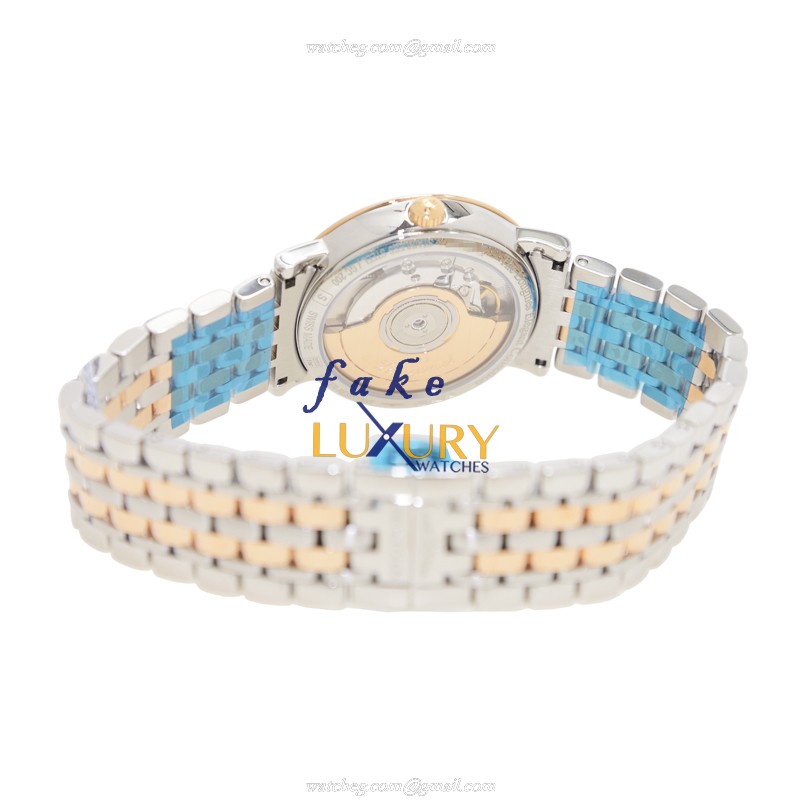 Longines L4.809.5.87.7 Elegant Replica Watch, Automatic Movement, White Mother of Pearl Dial - Image 4