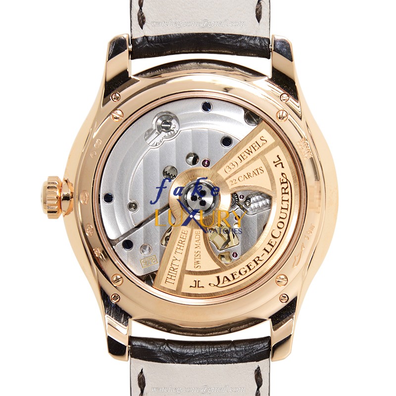 Jaeger-Lecoultre Q1562501 MASTER ULTRA THIN Automatic 18kt Rose Gold & Diamonds - Replica Watch - Image 3