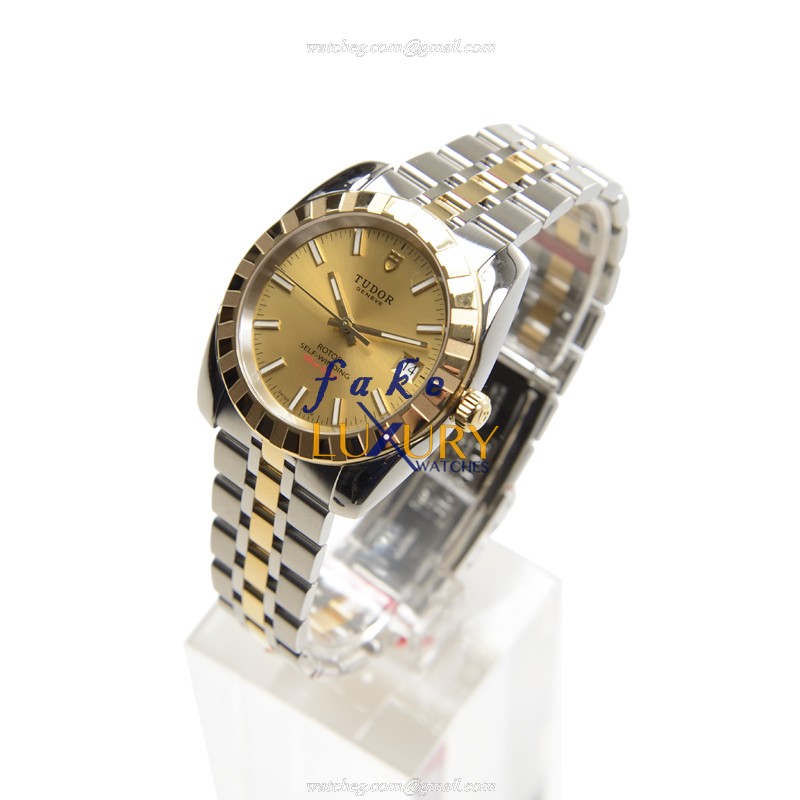 Tudor 21013-62583-CH CLASSIQUE Automatic | 18kt Gold & Steel | Replica Watch - Image 3
