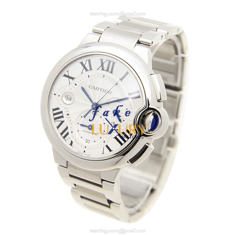 Cartier W6920076 BALLON BLEU Automatic Stainless Steel Replica Watch, Silver Dial, Swiss Movement - Image 3