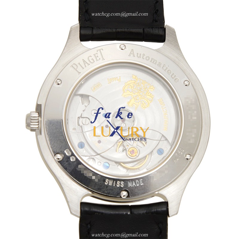 Piaget G0A32018 Emperador Replica Watch - Automatic - 18kt White Gold Diamond - White Dial - Image 3