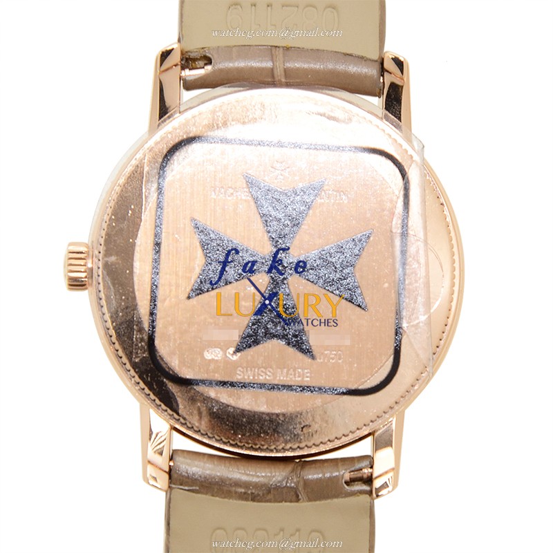 25558/000R-9406 - Vacheron Constantin Traditionnelle Replica Watch - Quartz - 18kt Rose Gold - Image 3