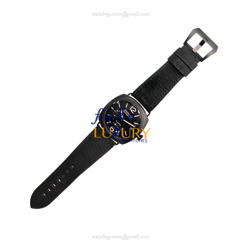 Panerai PAM00384 Radiomir Replica Watch - Manual Wind - Ceramic Case - Black Dial - 45mm - Image 2