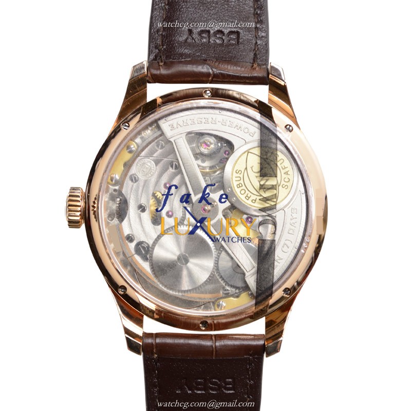 IWC Portuguese IW502306 Automatic 18kt Rose Gold Silvery Dial Replica Watch - Image 3