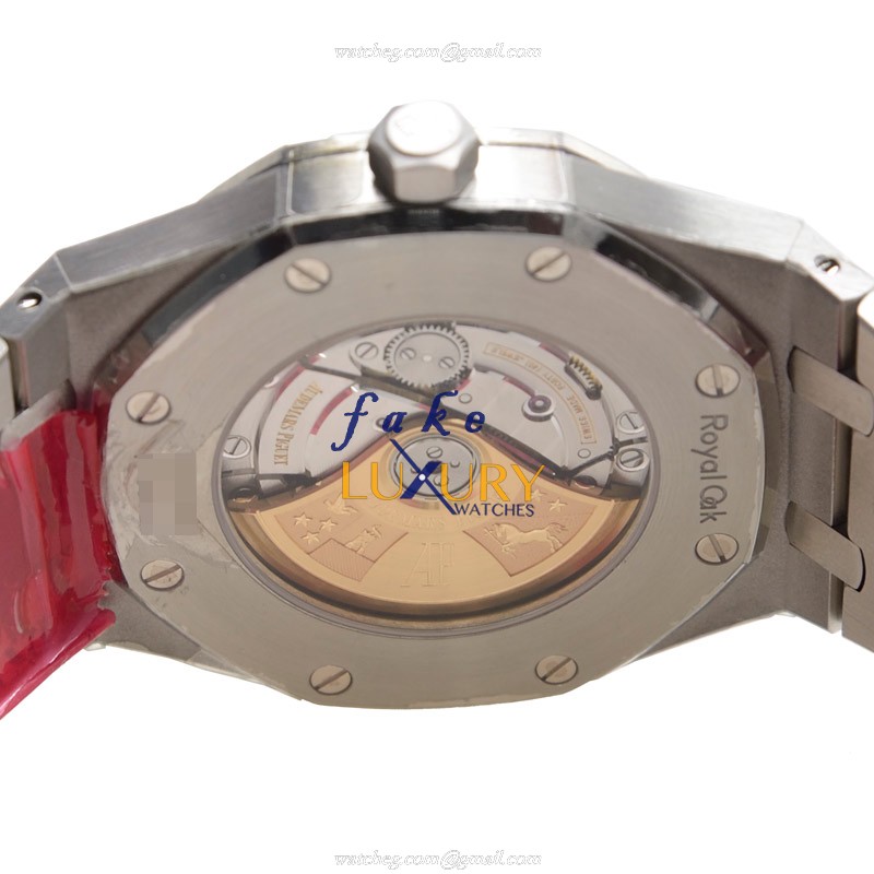 Audemars Piguet 15400ST.OO.1220ST.01 Royal Oak Replica Watch, Black Dial, Steel Bracelet, Automatic - Image 4