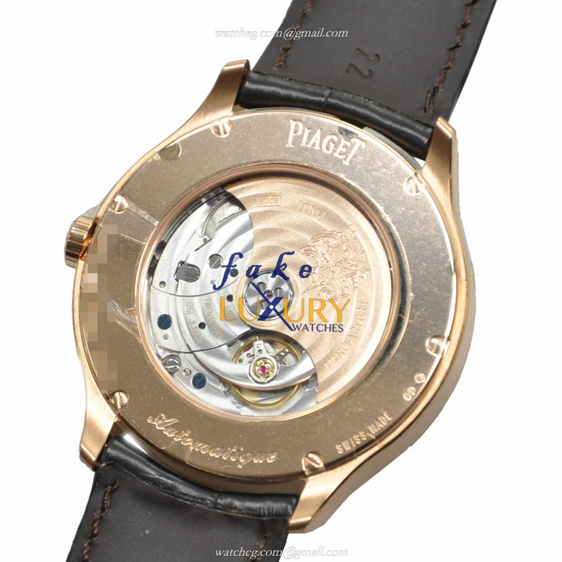 Piaget G0A37110 Gouverneur Replica Watch, White Dial, 18kt Rose Gold Case, Automatic Movement - Image 3