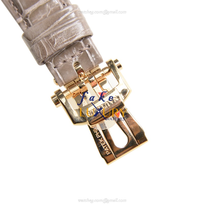 7010R-010 - Patek Philippe Nautilus 7010R-010 Replica Watch Quartz Rose Gold Gray Dial - Image 4