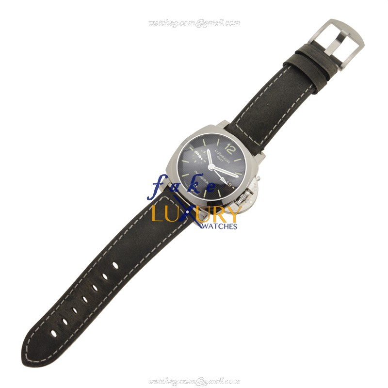 Panerai PAM00535 Luminor Replica Watch, Automatic Movement, Black Dial, 42mm Steel Case - Image 2