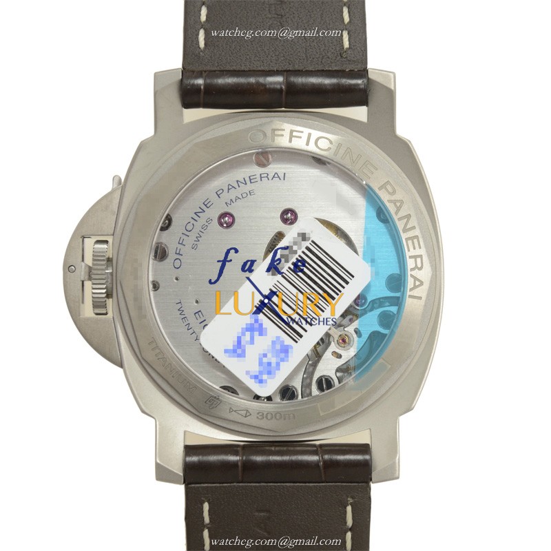Panerai PAM00564 LUMINOR Manual Wind | Stainless Steel | Black Dial | Alligator Strap | Replica - Image 3