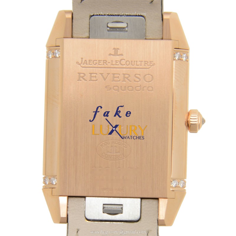 Jaeger-Lecoultre Q7052421 REVERSO Automatic 18kt Rose Gold & Diamonds Replica Watch - Swiss - Image 3
