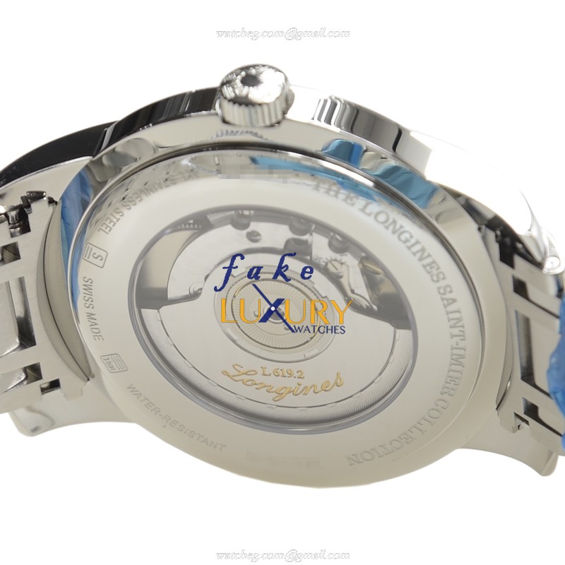 Longines L2.766.4.59.6 Saint Imier Automatic Black Dial Silver Stainless Steel Replica Watch - Image 4